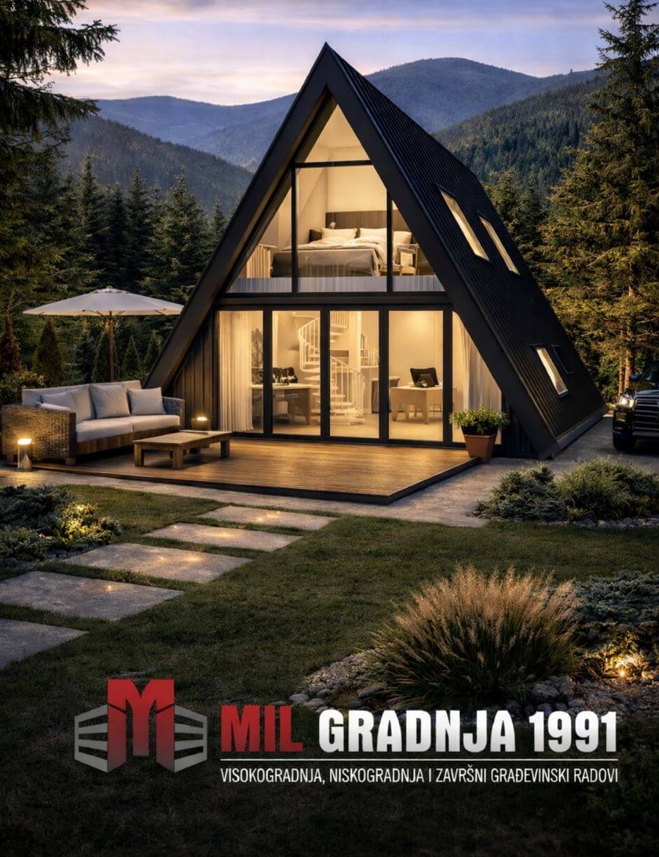 A-frame montažna kuća